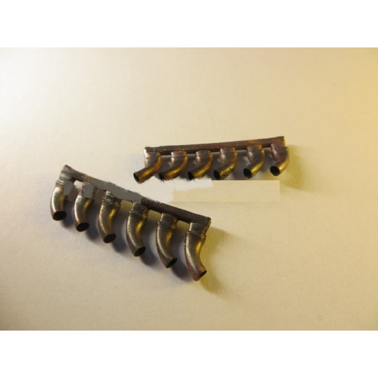 REXx 32033 1/32 P40B/C exhausts scale metal model Model Kit Aircraft